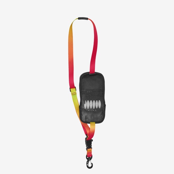 Nike Jordan Lanyard Utility Detachable Clip Black/White/Multicolor - Picture 1 of 5